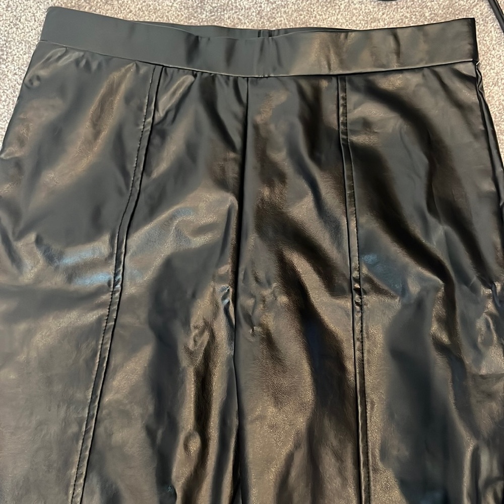 Wild Fable from target pleather bell bottoms